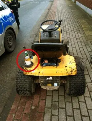 Pijany jechał po wódkę