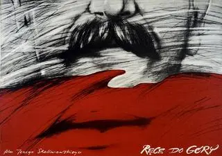 Głośny plakat Andrzeja Pągowskiego do filmu "Ręce do góry"