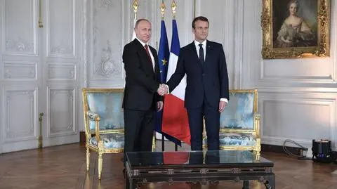 Putin zaprosił Macrona do Moskwy