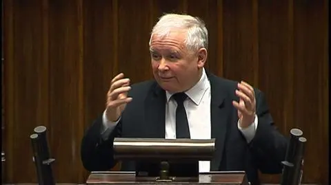 Całe wystąpienie Jarosława Kaczyńskiego