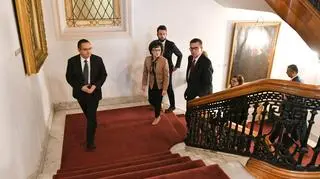 Elżbieta Witek w Waszyngtonie spotkała się między innymi z Nancy Pelosi