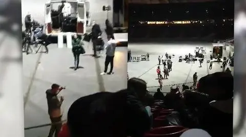 Walczą o zdrowie na Stadionie Narodowym. Obok setka statystów, Totalizator kręci... reklamę