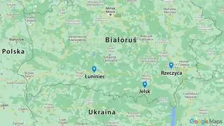 Trzy lokalizacje na Białorusi, gdzie zgromadzono rosyjskie siły