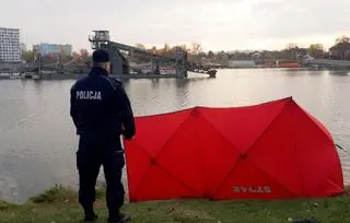 Ciało znaleziono w Rzeszowie w trakcie prac przy pogłębianiu zalewu