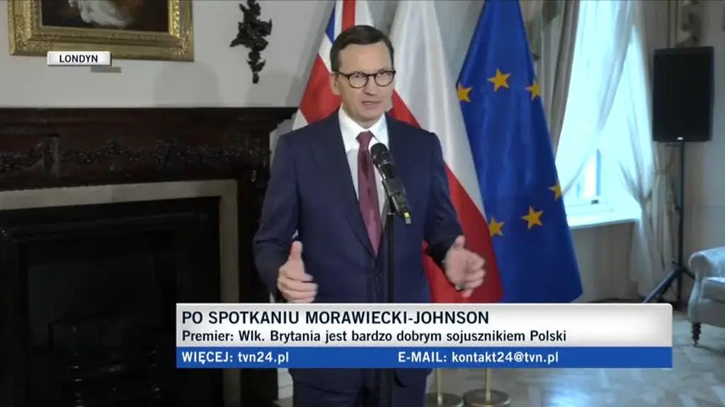 morawiecki u johnsona