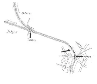 Mapa miejsca wypadku