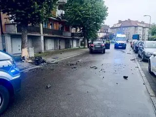 Kierowca i pasażerka zostali przewiezieni do szpitala