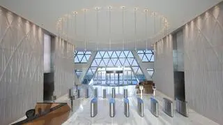 Wnętrze biurowca Aldar