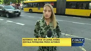 19-letnia kobieta została śmiertelnie potrącona przez autobus w centrum Katowic
