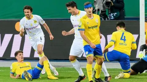 Hummels znowu z golem, Borussia z awansem