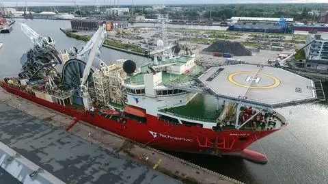 Statek wygląda imponująco