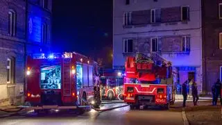 Wybuch i pożar w kamienicy w Chorzowie