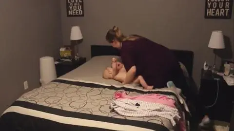 Mama uganiająca się za gromadką swoich dzieci została bohaterką sieci