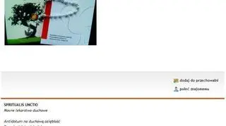 Antidotum na duchową oziębłość