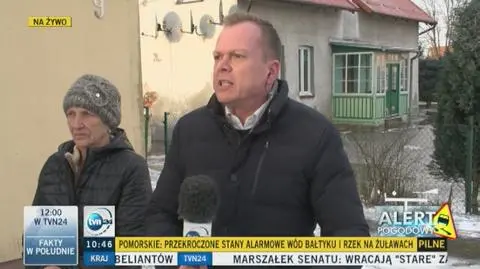 Zalania w Nowym Dworze Gdańskim