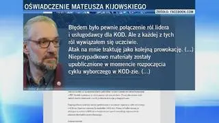 Media: 90 tys. zł ze zbiórek publicznych KOD trafiło do firmy Kijowskiego. Ten wydaje oświadczenie