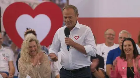 Tusk o białoruskich śmigłowcach, które naruszyły polską przestrzeń powietrzną
