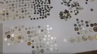 W laptopie były 442 monety z różnych epok