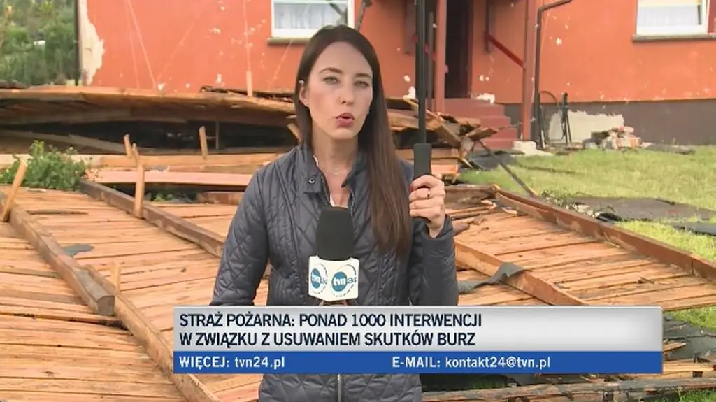 Nawałnica zerwała dach domu rodziny zastępczej