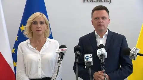 Szymon Hołownia komentuje aferę wizową