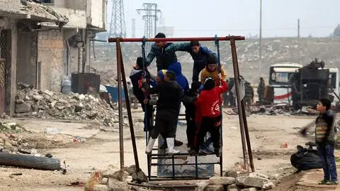 Karczewski był pytany o sprawę grupy dzieci z syryjskiego Aleppo