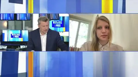 Białoruska dziennikarka Julia Aleksiejewa z Outriders we "Wstajesz i Wiesz"