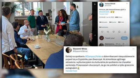 Michał Dworczyk na spotkaniu w sprawie Campusu Polska. "W atmosferze ogólnego zdziwienia"
