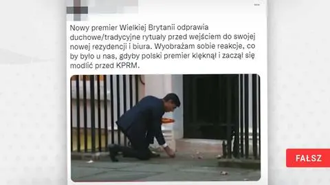 Rishi Sunak i tradycyjne rytuały