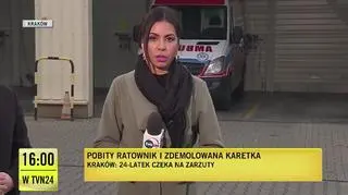 Był pijany, pobił ratownika medycznego. Czeka na zarzuty