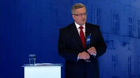 Debatę wygrał Bronisław Komorowski