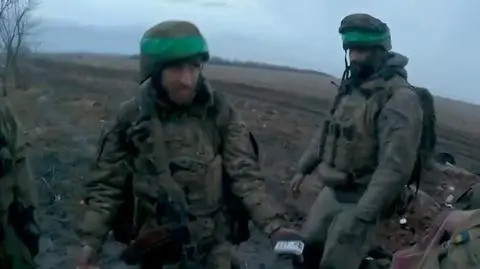 Tak wygląda jedno z miejsc najgorętszych walk. Żołnierze opublikowali nagranie