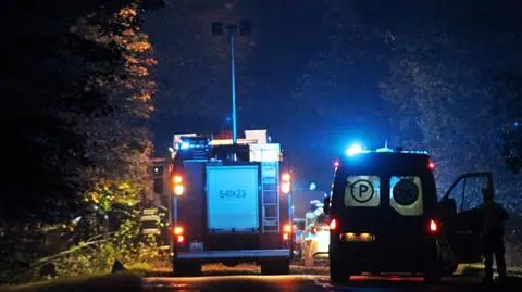 Uciekał przed policją, w wypadku zginął jego pasażer