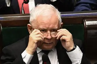 Prezes PiS Jarosław Kaczyński