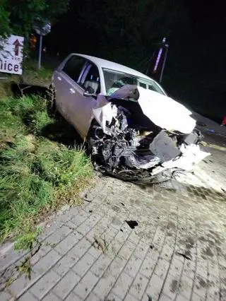 Cztery osoby zostały ranne o przetransportowane do szpitala 