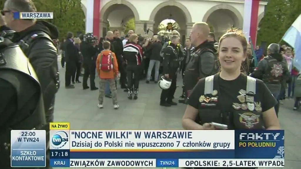 Nocne Wilki w Warszawie