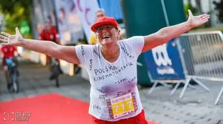 Pani Basia biega w maratonach