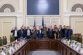 Delegacje Senatów Polski i Czech spotkały się w Kijowie z ukraińskimi deputowanymi