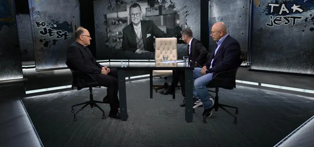 "Bardzo niewygodne krzesło. Zajmował je Andrzej Morozowski, twórca tego programu"