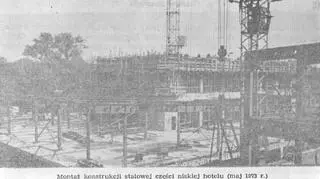Montaż konstrukcji stalowej