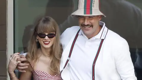 Taylor Swift i Travis Kelce w 2024 roku