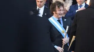 Prezydent Argentyny Javier Milei 