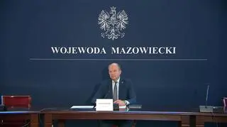 Wojewoda mazowiecki Konstanty Radziwiłł mówił o kontroli ośrodka dla uchodźców