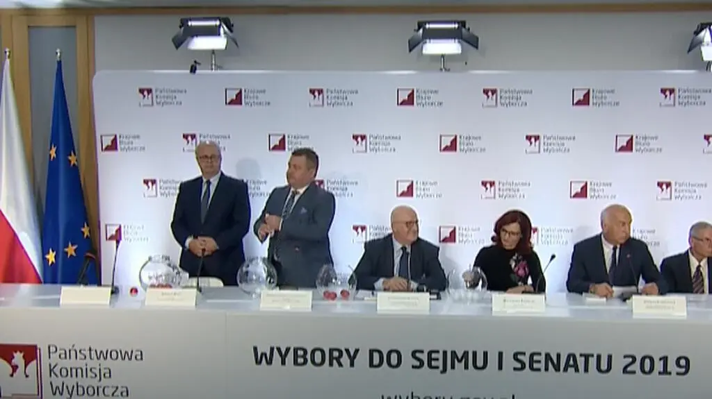 Losowanie numerów list wyborczych