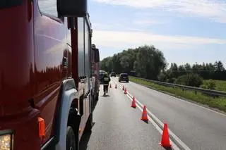 Na szczęście nikomu nic się nie stało 
