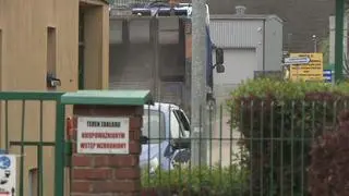 Ciało kobiety na terenie sortowni odpadów