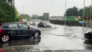 Potężna ulewa przeszła nad Londynem