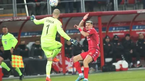 Sześć goli, ostatni w 99. minucie. Szalony mecz w Łodzi