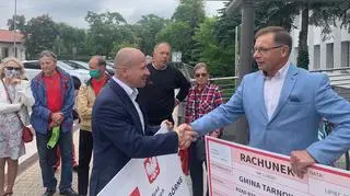 Wymiana zdań między posłem i wójtem przebiegła kulturalnie