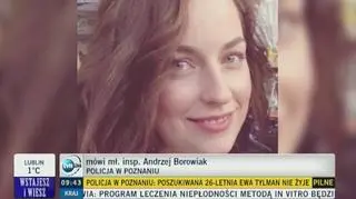 Policja: Ewa Tylman nie żyje