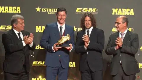 Robert Lewandowski grabs second European Golden Shoe award in a row